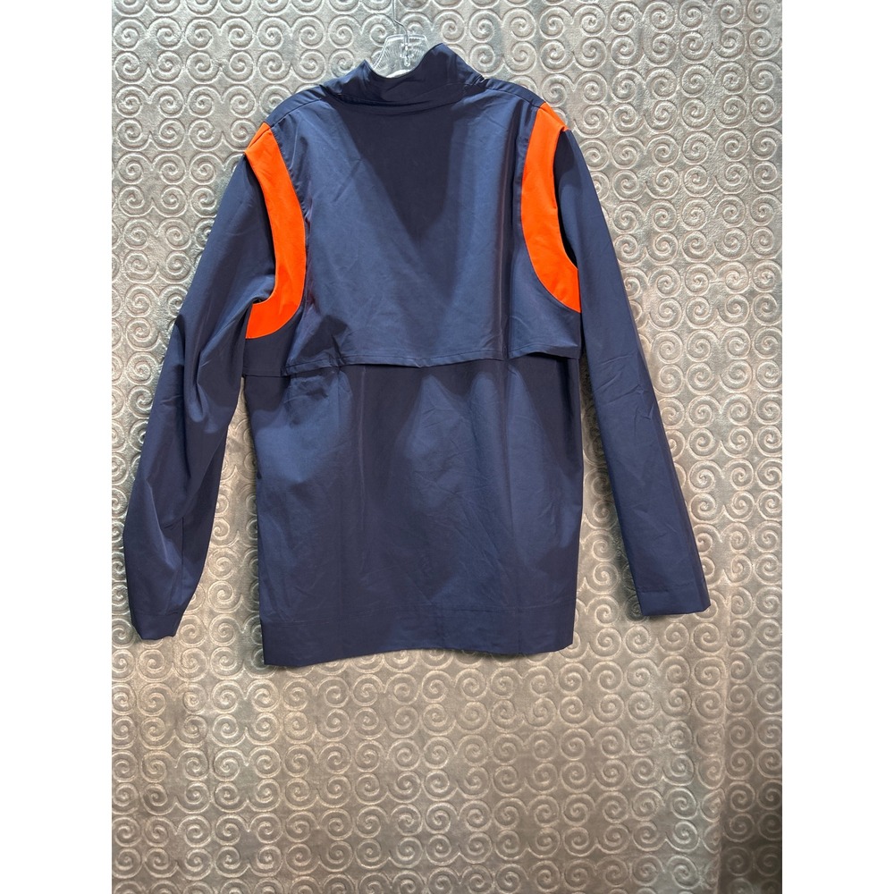 Nike Golf Pullover Jacket Mens Large Gray Orange‎ Half Zip Lightweight - Picture 9 of 9